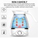 0.7L Portable Foldable Electric Kettle for Travel, Camping, Home